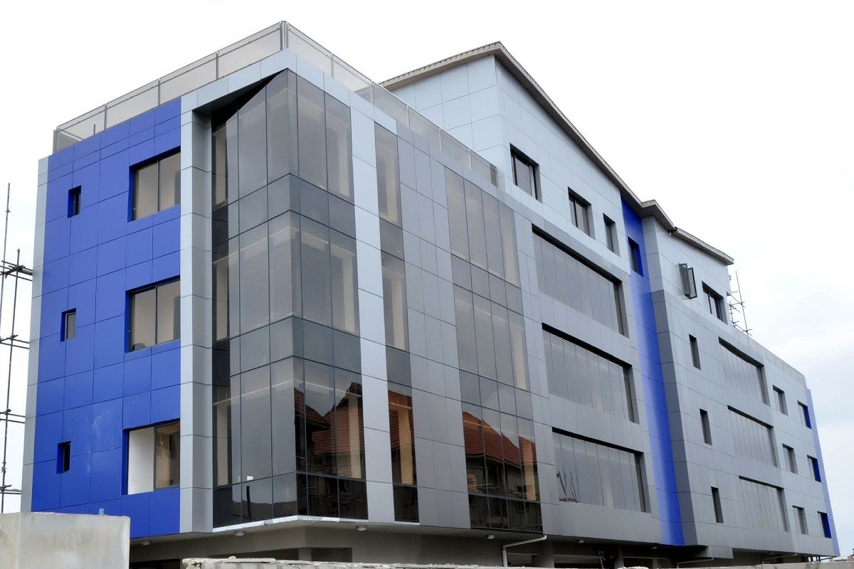 the source computers alcobond nigeria aluminium cladding supply and installation project